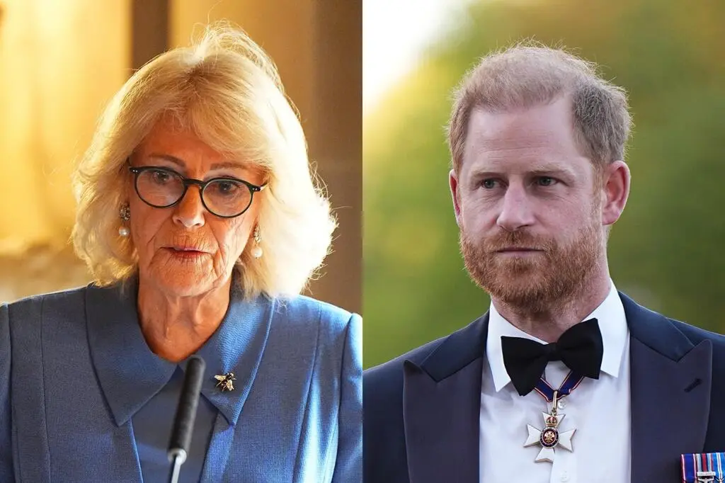 Królowa Kamila, książę Harry