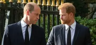 Książę Harri i książę William