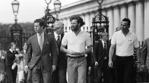 Książę Karol i Sir Ranulph Fiennes, 1982 rok