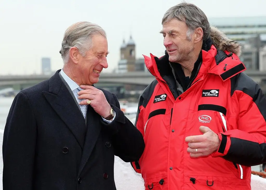 Książę Karol i Sir Ranulph Fiennes, 2012 rok
