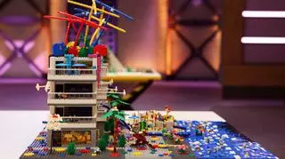 Lego Masters: odcinek 1, zadanie 1 - Ola i Szymon