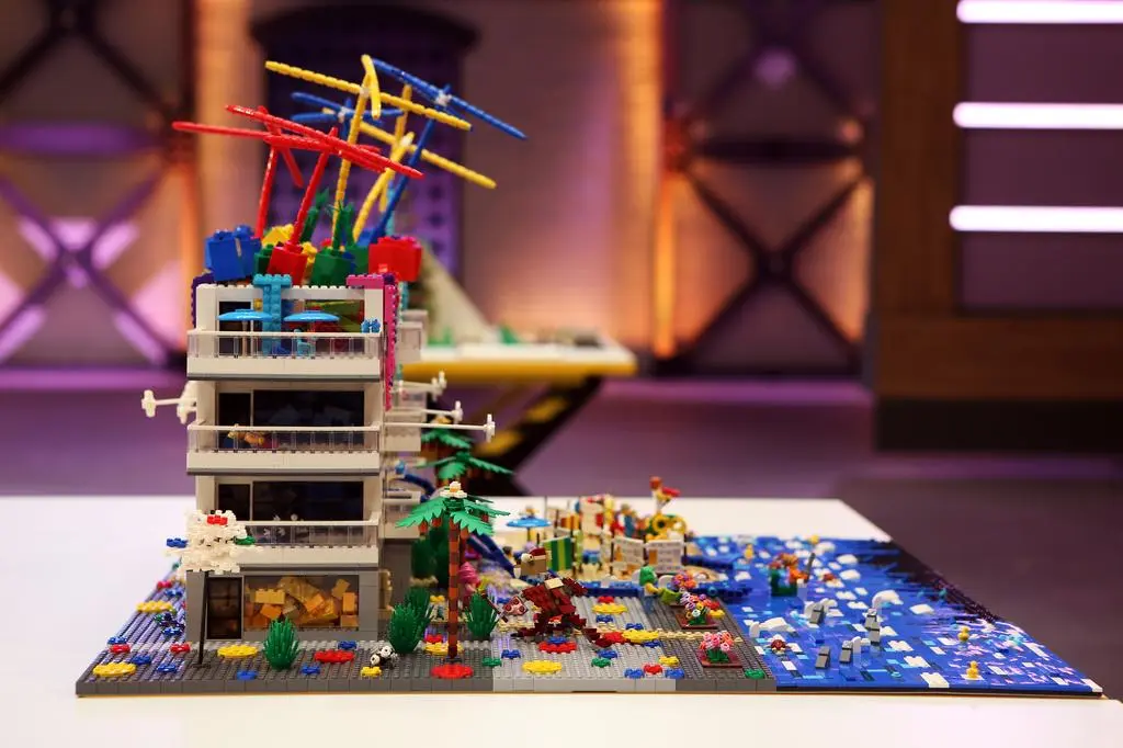 Lego Masters: odcinek 1, zadanie 1 - Ola i Szymon