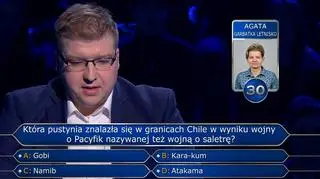 "Milionerzy". Piotr zadzwonił do siostry w sprawie wojny o saletrę. Pomogła?