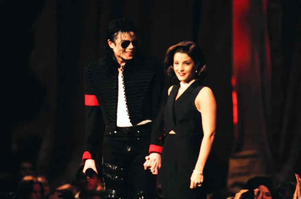 Lisa Marie Presley i Michael Jackson