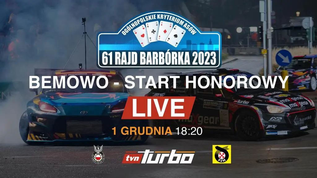 61. Rajd Barbórka - start honorowy