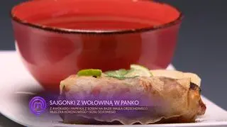 Ola Sopella: Sajgonki z wołowiną, orzechami i warzywami
