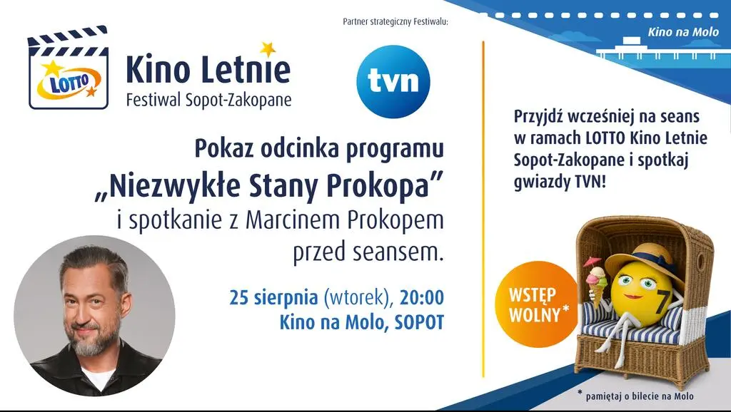 Marcin Prokop w Sopocie