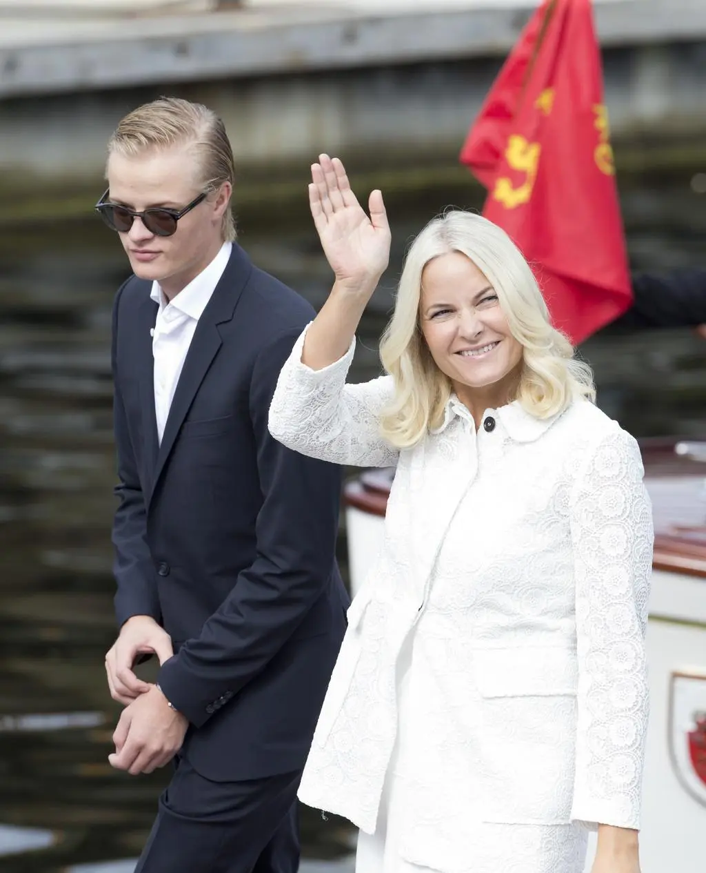 Marius Borg Høiby i królowa Mette-Marit