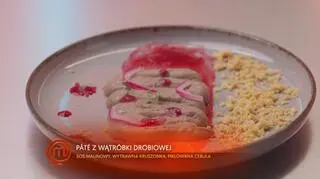 Maślane parfait z wątróbki drobiowej