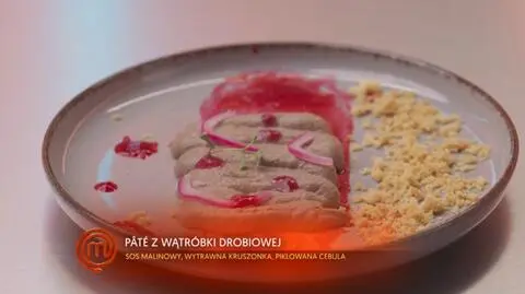 Maślane parfait z wątróbki drobiowej