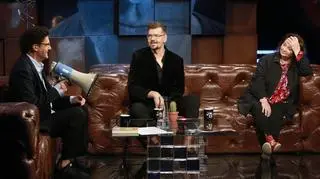 Kuba Wojewódzki, Michał Figurski i Anna Dymna 