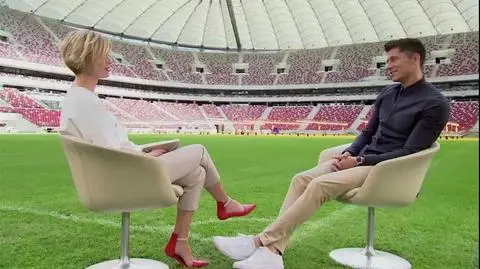 Robert Lewandowski o swojej żonie