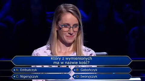 Milionerzy: Żaneta Pać