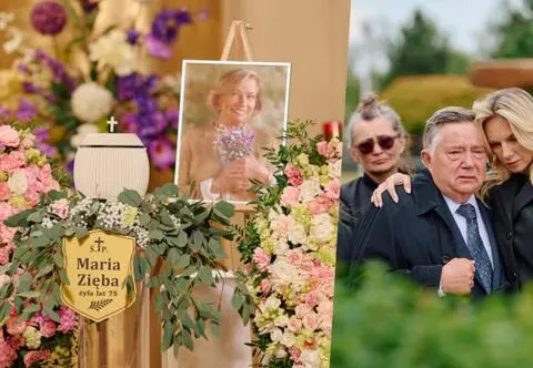 Ostatnie pożegnanie Marii Zięby. Zobacz kulisy przejmujących scen 