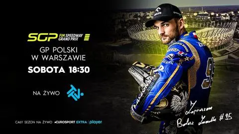 Speedway Grand Prix Polski w Warszawie w sobotę na żywo w TTV i Eurosporcie Extra w Playerze