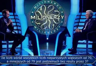 Milionerzy: Piotr źle zrozumiał pytanie z matematyki. Chwilę później grał jednak dalej. Jak to możliwe?