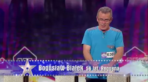 "Mam Talent!": Bogusław Białek