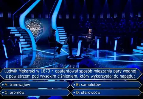 Co opatentował Ludwik Mękarski? To pytanie pokona uczestnika