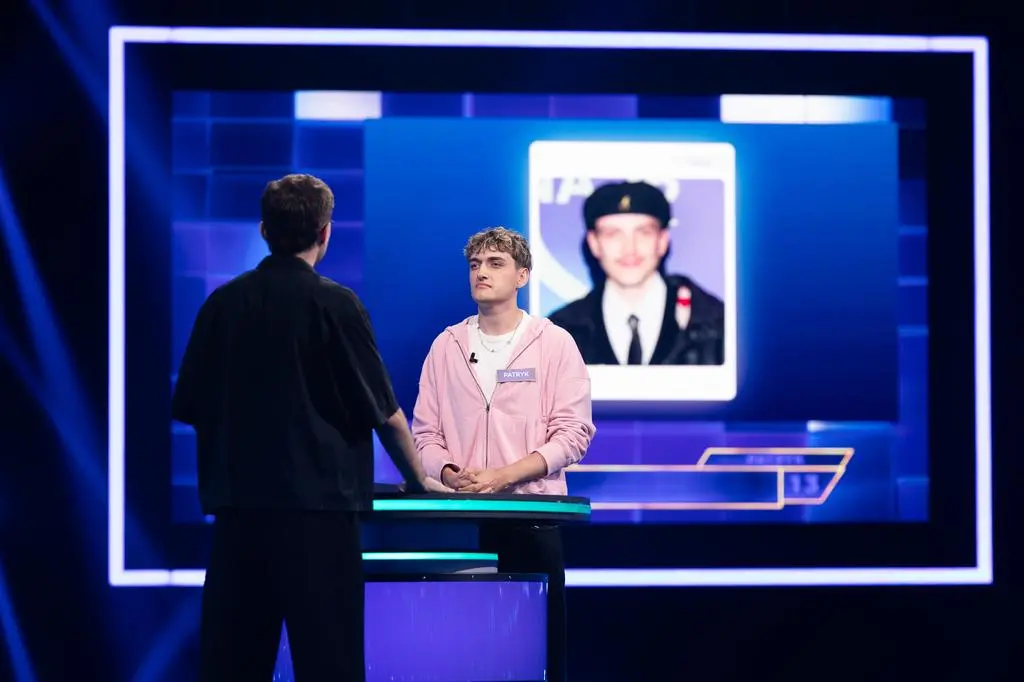 Patryk Zapała w "The Floor VIP Challenge"