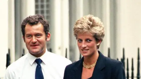 Paul Burrell i księżna Diana