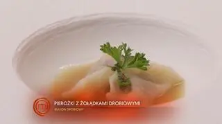 Pierożki z żołądkami drobiowymi

