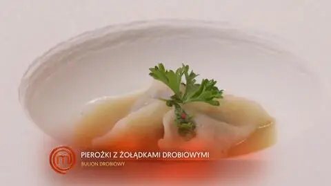 Pierożki z żołądkami drobiowymi
