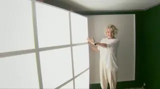 Totalne remonty Szelągowskiej: Okno z plafonów LED