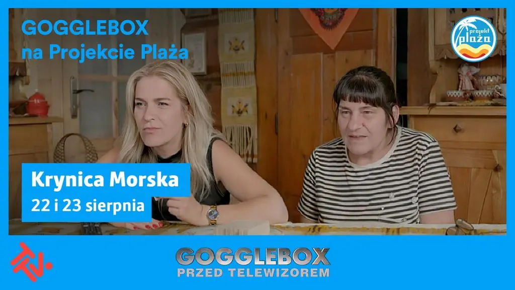 Projekt Plaża 2026. "Gogglebox" w Krynicy Morskiej