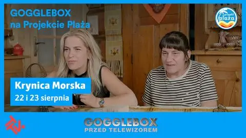 Projekt Plaża 2026. "Gogglebox" w Krynicy Morskiej