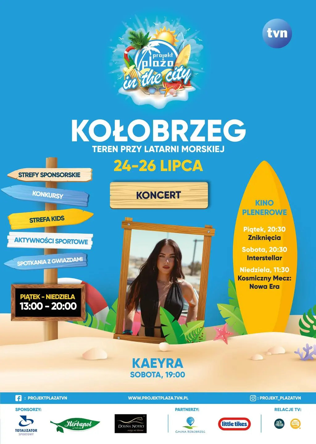 Projekt Plaża in the City 2026 Kołobrzeg