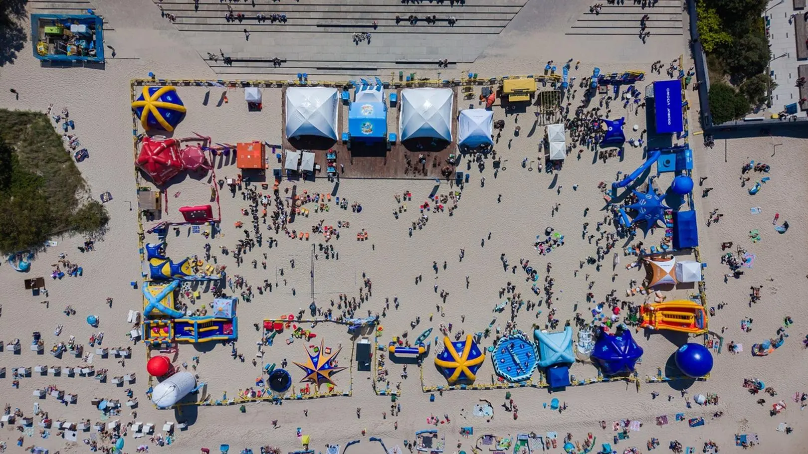 Kołobrzeg zachwycił krajobrazem i zaskakującymi atrakcjami. Zobacz fotorelację z Projektu Plaża TVN