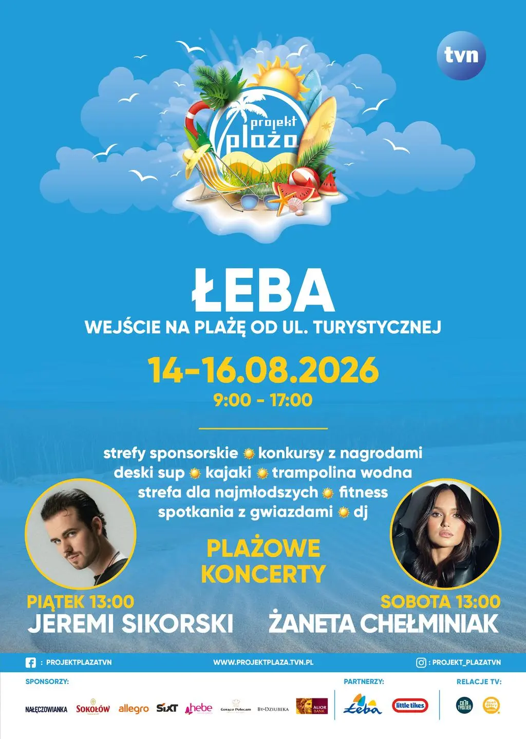 Projekt Plaża w Łebie