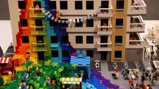 Lego Masters: odcinek 1, zadanie 1 - Martyna i Piotr