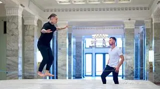 Pokonaj mnie, jeśli potrafisz: Kuba Nowaczkiewicz z trenerem