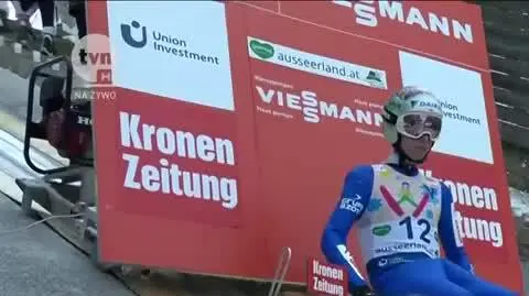 Loty narciarskie Bad Mitterndorf: skok Aleksandra Zniszczoła w drugiej serii