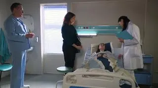 Kadr z odcinka 3624 serialu Na Wspólnej.