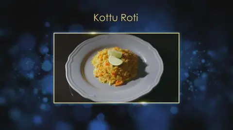 Diana i Dawid: Kottu roti, czyli potrawa ze Sri Lanki z pokrojonym chlebkiem roti