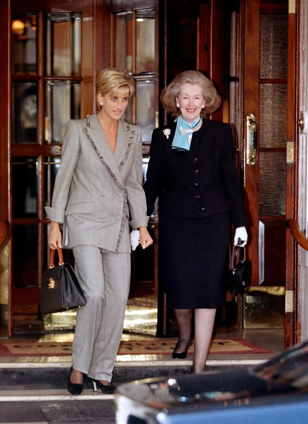 Raine Spencer i księżna Diana 