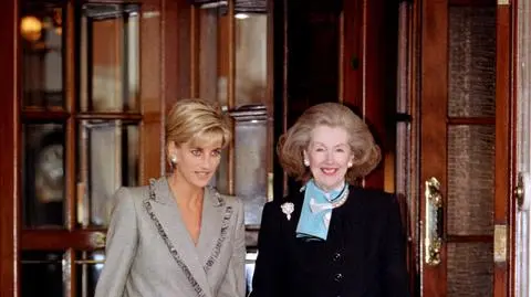 Raine Spencer i księżna Diana 