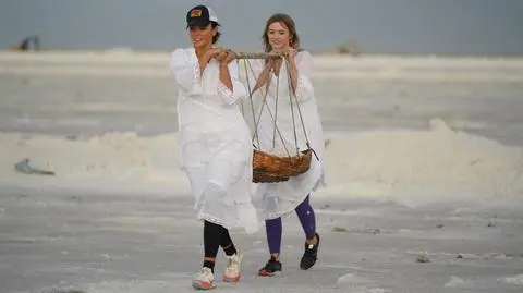 Azja Express: Trudna misja w kopalni soli