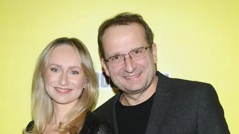 Robert Górski z żoną