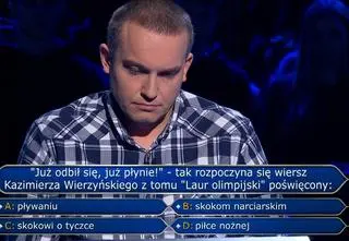 Kamil liczył na pomoc publiczności. Ta jednak tym razem zawiodła...