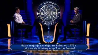 Milionerzy: Telefon do przyjaciela pomógł Jakubowi odpowiedzieć na pytanie za 350 tysięcy!