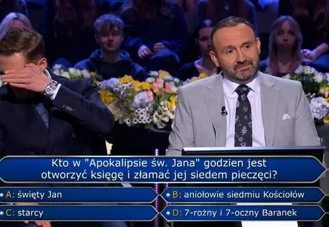 Damian Michałowski i Sebastian Szczęsny zapytani o Apokalipsę św. Jana. Wygrają 125 tysięcy?
