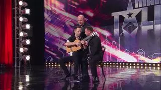"Mam Talent!": Ich trzech i jedna gitara - to był występ na miarę X edycji 
