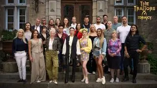 The Traitors. Zdrajcy: Malwina Wędzikowska i uczestnicy
