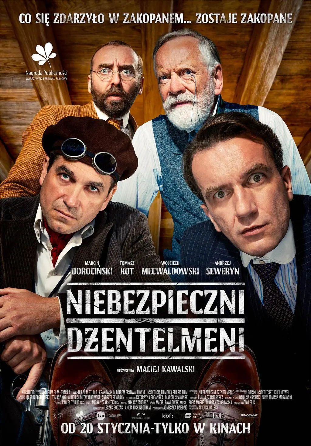 Zobacz plakat do "Niebezpiecznych Dżentelmenów”