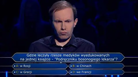 Milionerzy: Dla Tomasza "zaczęły się schody", ale udało mu się je pokonać