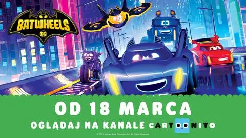 BATWHEELSY WJEŻDŻAJĄ NA EKRANY TELEWIZORÓW! 
 PREMIERA PIERWSZEGO W HISTORII UNIWERSUM DC ANIMOWANEGO SERIALU DLA PRZEDSZKOLAKÓW O BATMANIE.