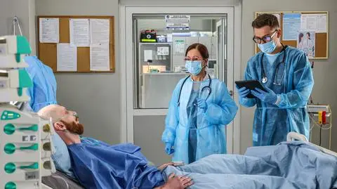 "Szpital św. Anny", odc. 134. Zyta Orłowicz, Sergiusz Bończyk